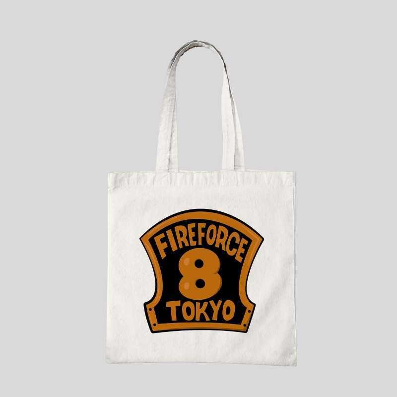 Fire force Tote bag