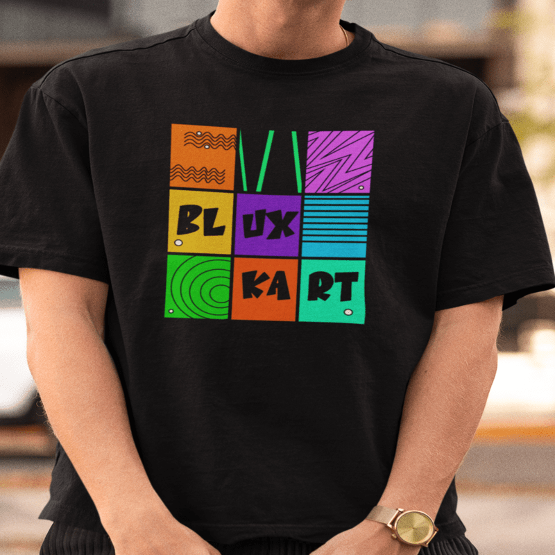 Bluxkart Anime Oversized T-Shirt